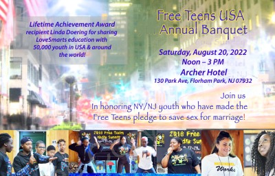 Free Teens USA Annual Banquet - Love Smarts - Be "Love Smart" in a love-challenged world!